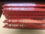 100 Pack Freud DS0908BFD Diablo Steel Demon 9" 8/10-TPI Reciprocating Saw Blade. Fixed Price $252.78.