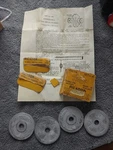 Picador Wobble Saw Washer Set Of 4 FIG.116. Fixed Price $59.99.