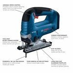 Brand New - Bosch 18V Brushless Variable Speed Keyless Cordless Jigsaw !!!!!!!!!. Fixed Price $99.99.