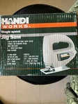 Handi Single Speed Jig Saw Model HW4000 (never Ben Opened) 1 Finger Control 6FTC. Fixed Price $19.95.