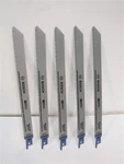 Bosch RM918, 9" X Tpi Reciprocating Saw Blades, 5 Pack. Fixed Price $13.00.