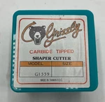 Grizzly Carbide Tipped Shaper Cutter Mod. G1559 (6482). Fixed Price $47.50.