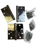 Stanley FBB179 4-1/2" Ball Bearing Door Hinges Steel US26 Set 06-8438. Fixed Price $28.80.