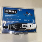 Hart 4V 5-SPEED Rotary Tool W/ 15 Pc Accessory Kit Usb Charging Cable. 7991. Fixed Price $44.95.