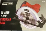 Tool Shop 10-AMP Corded 7-1/4" Circular Saw. Fixed Price $35.95.