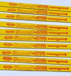 (10) Starrett (usa) Rs 1224 S-m High Speed Redstripe Hacksaw Blades / Nos Mtt. Fixed Price $21.99.