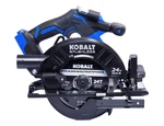 Kobalt Xtr 24-VOLT 7-1/4-IN Brushless Cordless Circular Saw (used). Fixed Price $99.99.