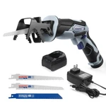 Workpro 12V Cordless Reciprocating Saw Clamping Jaw W/battery,charger Blades. Fixed Price $55.99.