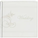 Pioneer Embroidered Scroll Leatherette Photo Album 8X8 White. Fixed Price $34.98.