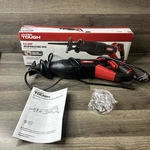 Hyper Tough 6.5 Amp Compact Reciprocating Saw Model #3329 Corded. Fixed Price $28.01.