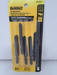 Dewalt T-shank DW3768-5 Jigsaw Blades. Fixed Price $12.00.