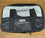 Craftsman 12V Lithium Ion Tool Bag Only Case. Fixed Price $24.99.