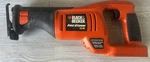 Black+decker Firestorm CRS144 14.4V Battery Reciprocating Saw Orange. Fixed Price $13.00.