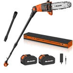 Maxlander 8 Inch Cordless Pole Saws 20V Electric For Tree Trimming. Fixed Price $149.38.
