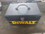 Dewalt DW930 12V Cordless 5 3/8 Trim Saw- Metal Case, Charger, Batt., 4 Blades. Fixed Price $99.99.