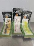 Lot Of 3 Marabou Jig Bass Pro Shop 1/8 Crappie Yellow Black Pink White Neon. Fixed Price $21.99.