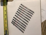 Lenox Jigsaw Blades U Shank 7 Tpi 4 Inch Fast Soft Wood 10 Pack. Fixed Price $14.99.