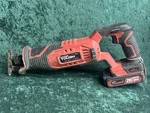 Hyper Tough 20V Max Lithium-ion Reciprocating Saw (model AQ80020G) With 2.0 Batt. Fixed Price $27.00.