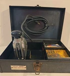 Vintage Craftsman Sabre Saw 1/3 Hp W/ Original Metal Case Blades Manual Works. Fixed Price $129.99.