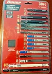 30 Pc Shank General Purpose Jigsaw Blade Assortment For Wood Metal. Fixed Price $17.98.