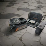 Ridgid Max Output Starter Kit 18V Lithium 4.0AH Battery And Charger Set. Fixed Price $69.99.