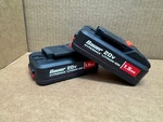 2-PACK Bauer 1701C-B 20V 1.5AH 64817 Hypermax Lithium Ion Battery. Fixed Price $35.00.