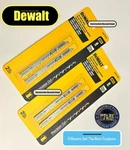 Packs Dewalt DW3703H2 4" X 6 Tpi Hcs Fast Clean Wood Cutting Jig Saw Blades. Fixed Price $10.99.