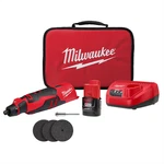 Milwaukee Tool M12 Brushless Rotary Kit 2525-21. Fixed Price $236.62.