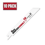 6" X .035" 14 Tpi Morse Master Cobalt Bi-metal Reciprocating Saw Blade 10 Pack. Fixed Price $28.97.