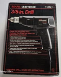 Vintage Sears Craftsman 3/8 Corded Drill (model 910141) New Box. Fixed Price $45.99.