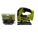 Ryobi 18V One+ Hp Brushless Cordless Jigsaw PBLJS01. Fixed Price $75.99.