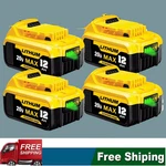 4X For Dewalt DCB200 20V Max Xr 12.0 Ah Lithium-ion Battery DCB206. Fixed Price $108.90.