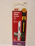 Ace Jigsaw Blade Bi-metal 21 Tpi Metal, # 2035426. Fixed Price $5.95.