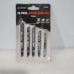 Tool Shop 20-PC. U-shank Jig Saw Blade Set, 236-5640. Fixed Price $10.00.