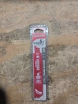 Diablo DS0614BF5 Reciprocating Saw Blade 6" X / 18 Tpi Metal Cutting - Pack. Fixed Price $10.00.