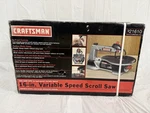Craftsman 16" Variable Speed Scroll Saw Cast Iron Base. Fixed Price $199.00.