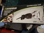 Genesis 5.5 Amp Reciprocating Saw Variable Speed. GRS55. Fixed Price $39.95.
