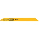 5-PACK Dewalt DWAR12114 11-3/4" Tpi Bi-metal Reciprocating Saw Blade. Fixed Price $22.00.
