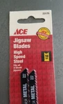 Swiss Made Jig-saw Blade 1/4" Universal 10 Tpi Metal Ace 23175, Fits All U-shank. Fixed Price $6.99.
