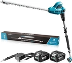 Seesii 20" Electric Pole Hedge Trimmer Cordless Battery Shrub 8FT. Fixed Price $99.00.