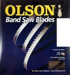 Olson 105" Band Saw Blade Long X 1/4" Wide Tpi Premium .025 Gauge. Fixed Price $22.99.