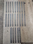 New Milwaukee 48-42-0200 Jigsaw Blade 4" 6TPI Swiss Made Lot Of 25. Fixed Price $19.99.