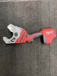Milwaukee M12 Cordless Pvc Pipe Shear Variable Speed 12V Lithium-ion Tool Only. Fixed Price $125.00.
