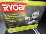 Ryobi 12" Sliding Compound Miter Saw (TSS121) Brand New Sealed Box.. Fixed Price $230.00.