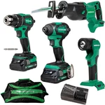 Metabo Hpt 18V Multivolt 4-TOOL Combo Kit. Fixed Price $389.00.