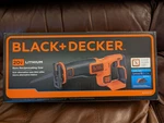 New Black+decker 20V Volt Max* Lithium Reciprocating Saw Tool Only - BDCR20B. Fixed Price $64.99.