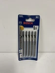 Bosch T101BR 4" T-shank Jigsaw Blades 5-PACK Tpi New. Fixed Price $9.95.