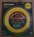 Sears Craftsman Band Saw Blade 3 Pack 80" 1/8"X15 Sealed 926602 Scroll Cut. Fixed Price $32.99.