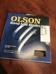 1X New Olson 56-7/8 Band Saw Blade 1/4 Hook 20 Ga WB56353DB Wood. Fixed Price $16.99.