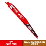Diablo Amped Demon 9 In. Carbide Tipped Reciprocating Saw Blade 5/7 Tpi. Fixed Price $34.62.
